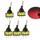 thumbnail image 2 of Interruptor de Palanca de 5 Piezas 12V 20A Interruptor de Palanca de Interruptor de Palanca de Encendido / Apagado Equipo Eléctrico rojo, 2 of 9
