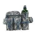 thumbnail image 1 of Sports Water Bottle Multi Functional Waist Pack, Shoulder Hip Belt Bag Packs Water Resitive Waist Bag Pouch Hiking Climbing Outdoor Bumbag with Water Bottle Pocket Travel Water Bottle, 1 of 7