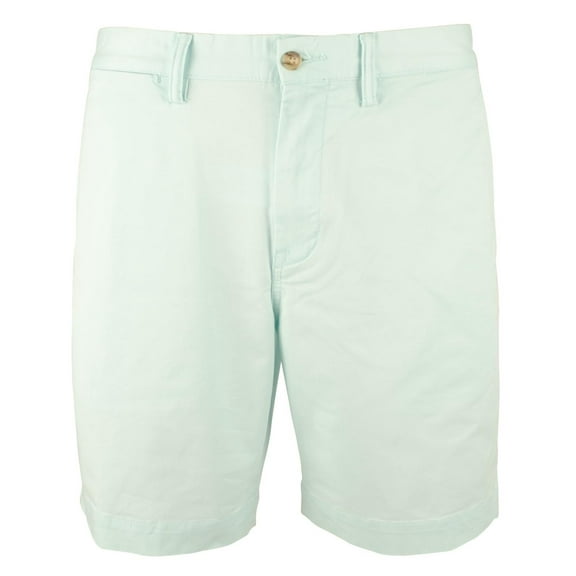 Polo Ralph Lauren Men's Classic Fit Stretch 9" Flat Front Shorts Soft Aqua 32