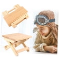 thumbnail image 3 of FUTUREORYY 1Pack Portable Stool for Adults 9.6x8.3x6.9in Light Yellow, 3 of 8