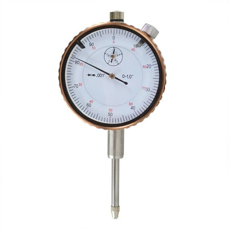 2.5 Inch Dial Gauge - Big Horn 19295 Dial Indicator 0 - 1 Inch Range 0.001 Inch Graduations