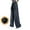 D Navy, variant on Girls Winter Lined Wide Leg Denim Pants Solid Color Warm Thick Trousers Loose Fit Straight Style Comfortable Casual Outfit for Toddler Big Kid School Day Wear Navy 5 Years-6 Years