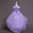 thumbnail image 6 of Esaierr Kids Dress Princess Dress 3-10Y Toddler Flower Fluffy Dress Piano Performance Dress Sleeveless Party Gown Birthday Dress Photography Prop Special Occasion Dress, 6 of 7
