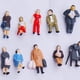 thumbnail image 4 of 29 piezas Mini pintadas de personas de la calle mixtas Street HO OO Layout, 4 of 6