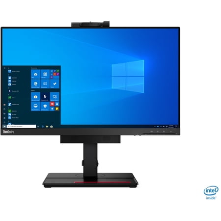 UPC: 0194778249430 | Lenovo ThinkCentre TIO24Gen 4 24-inch WLED FHD- Touch Monitor with Webcam  Speaker and Mic