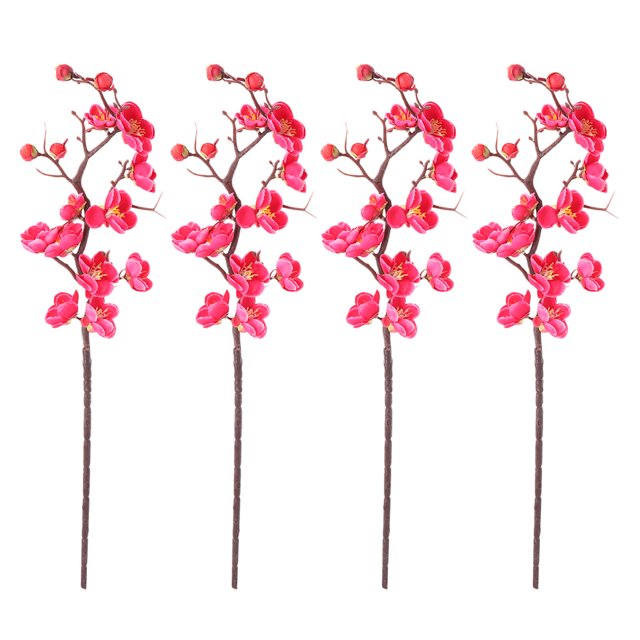 4 unids Simulados Adornos de flores de inversoweet Home Decorative Floy Flower Props HOMEMAXS 13615021-MX