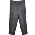 thumbnail image 2 of French Toast Big Boys' Husky Flat Front Wrinkle No More Double Knee Pants (Husky Sizes), 2 of 2