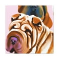 thumbnail image 3 of "Shar Pei Expressionism" - Canvas, 3 of 25