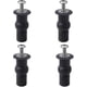 thumbnail image 4 of 6 Pack Toilet Seat Screwstoilet Seat Fittings Hinges Expanding Rubber Top Screw Fixings, 4 of 4
