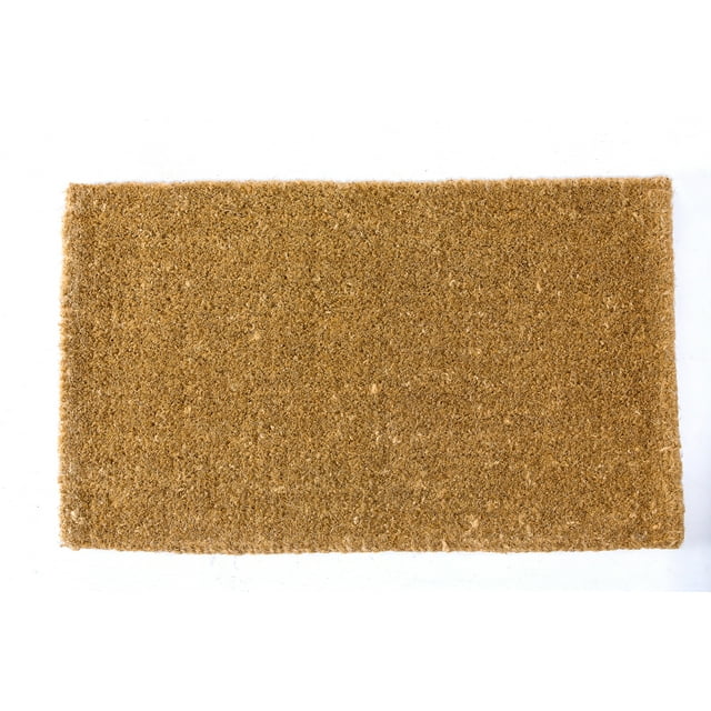 Coco Mats N More Thin Coco Coir Handwoven Doormats 30" x 48" x 1 Inch Thick for Low Profile