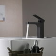 thumbnail image 2 of Kibi Blaze Single Handle Bathroom Vanity Sink Faucet with Pop Up Drain, 2 of 3
