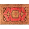 thumbnail image 1 of Ahgly Company Indoor Rectangle Persian Orange Traditional Area Rugs, 7' x 9', 1 of 1