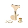 thumbnail image 2 of Musiclily Pro 2R2L 17:1 Ratio Full Sealed Bass Tuners Tuning Keys Pegs Machine Heads Set with Y-Style Button for Ibanez Style Electric Bass, Gold, 2 of 2