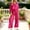 Hot Pink women two piece outfit set a1, variant on BRELIL Women's Two Piece Outfits Sets Collared Long Sleeve Shirt Wide Leg Pants Casual Lounge Matching Set Solid Boho Vacation Travel Tracksuit, Coffee M