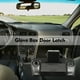 thumbnail image 2 of Reemplazo del pestillo de la cerradura de la guantera para BMW E34 E36 E30 525i 530i 535i Abanopi  Bloqueo de caja, 2 of 7