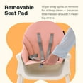 thumbnail image 6 of HARPPA 4-in-1 Convertible High Chair for Babies and Toddlers, Feeding Chair for Infant,Pink, 6 of 13