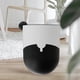 thumbnail image 1 of Cubo de basura redondo 8L Bicolor Durable Multiusos Contenedor de basura Cubo de basura Papelera para inodoro Cocina Baño Sala de estar Garaje Blanco BLESIY Cesto de basura, 1 of 6