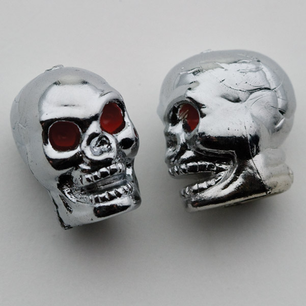 skull valve stem caps