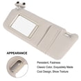 thumbnail image 2 of ECCPP Beige Sun Visor Pair Left and Right fit for 2006 2007 2008 2009 2010 2011 for Toyota Camry Sedan 4-Door Automobile Windshield Visor with Sunroof Vanity Light, 2 of 3