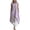 Purple, variant on Guluxicc 2 Piece Womens Outfit Sets Crew Neck Asymmetric Hem Tank Top Elastic Cuff Harem Pants Outfits for Casual