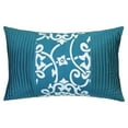 thumbnail image 2 of Chic Home Olivier 24-Piece Reversible Floral Comforter Set, Queen, Teal, 2 of 2