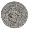thumbnail image 1 of Colonial Mills Rug KA78R144X144 Kaari Tweed Round Braided Rug  Electric Black - 12 ft., 1 of 1