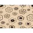 thumbnail image 1 of Ahgly Company Indoor Rectangle Patterned Copper Brown Area Rugs, 8' x 10', 1 of 6