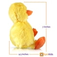 thumbnail image 2 of Pato de peluche EpicKids de peluche de 18 cm para bebés y niños pequeños, 2 of 7