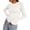 Beige White, variant on Womens Tops Spring Outfits Long Sleeve Shirts Crewneck Work Blouses Stretchy Slim Fit Going Out Top Workout