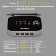 thumbnail image 3 of Transmisor y Receptor de Audio con Bluetooth 5.0 NFC de 80 M, Adaptador Inalámbrico LL HD SPDIF AUX de 3,5 mm para PC, TV, Emparejamiento de 2 Auriculares, 3 of 5