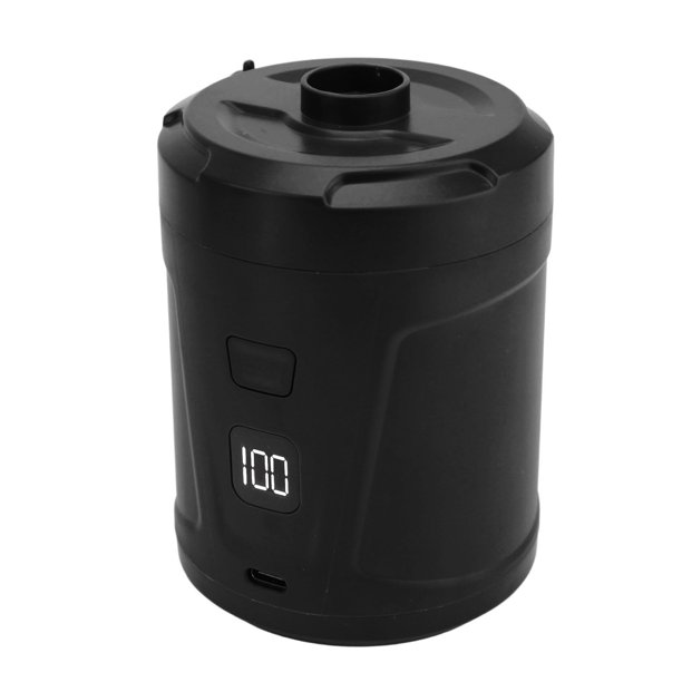 Bomba De Inflado Eléctrico, Batería Recargable, Pantalla LED, Potente Bomba De Inflado Con 4 Boquillas, Inflador De Neumáticos Portátil Para Cojín De Aire Para Acampar