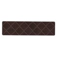 thumbnail image 2 of harmtty Stair Mat Self-adhesive Washable Non-slip Leaf Embossed Stair Step Floor Mat for Home,C Coffee, 2 of 8