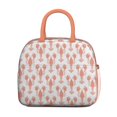 thumbnail image 2 of Lunch Bag Lunch Box for Women Reusable Insulated Lunch Bags,Water-Resistant Pink Lobster Cooler Lunch Tote Bag, Large Capacity for Work Travel Picnic, 2 of 6