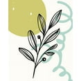 thumbnail image 2 of Allen, Kimberly 26x32 White Modern Wood Framed Museum Art Print Titled - Spring Organics 3, 2 of 4