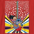 thumbnail image 2 of Boy's Lilo & Stitch Friends on Bike Poster Graphic Tee Red Large, 2 of 4