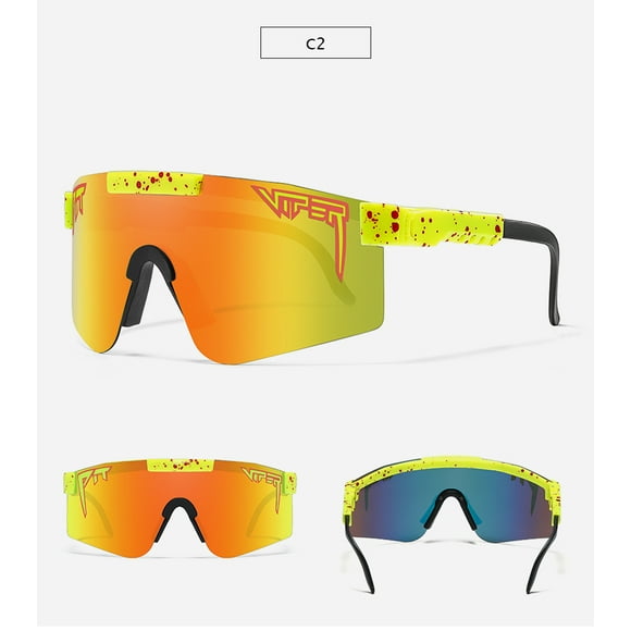 XBRW Pit Viper Sunglasses ,Outdoor Sports Windproof Cycling Eyewear UV400 Protection Glasses for Women and Men
