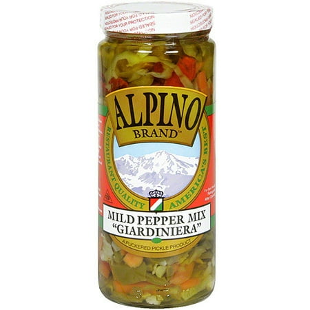 Alpino Brand Giardiniera Mild Pepper Mix