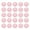 Pink, variant on NICERIO 50Pcs DIY Headband Buttons White Rhinestone No Hole Buttons for Clothing Accessories