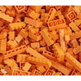 thumbnail image 1 of 120Pcs Building Blocks Bulk Lot Pack Sorted By Color Bricks Block Plate Toys Small Particles Bulk Compatible Legoeds DIY Kit,orange,250g-bag, 1 of 7