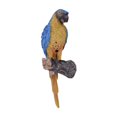 thumbnail image 3 of Adorno de árbol con loro parlante grabable, decoración de jardín, realista y multiusos Azul, 3 of 9