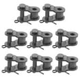 thumbnail image 1 of SEWCHICS 8PCS Roller Chain Offset Links for Chain Length Adjustment Maintenance Personnel Use, 1 of 7