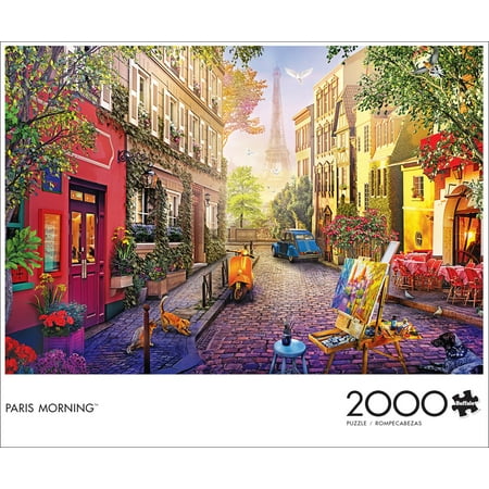 Buffalo Games 2000-Piece Paris Morning Jigsaw Puzzle