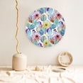 thumbnail image 5 of Bingfone Cactus1 Print Bone China Dinner Decorative Plates,Handmade Ceramic Dinner Plate with Stand for Home Club-6in, 5 of 6