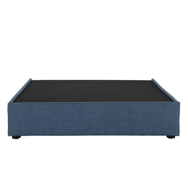 Box Base Cama Queen Size Belucci Azul