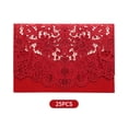 thumbnail image 1 of 25 PCS Wedding Invitations Cards with Envelopes Hollow Out Wedding Invitations Cards Engagement Greeting Card For Wedding Bridal Shower, 1 of 7