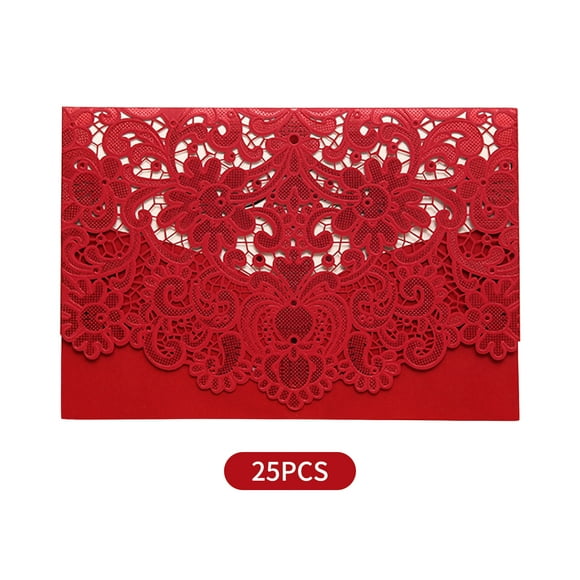 Romantic Xmas Greeting Cards, Invitations Cards with Envelopes, Gift for Weddings, Bridal Shower, Anniversary, Valentine, Birthday