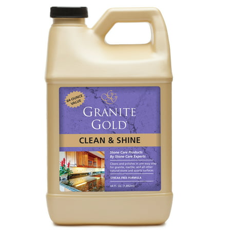 Granite Gold Clean and Shine Refill, 64 ounce (The Best Thing To Clean Granite Countertops)