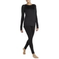 thumbnail image 4 of ClimateRight by Cuddl Duds Women's and Women's Plus Plush Warmth Base Layer Top, 4 of 4