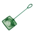 thumbnail image 1 of 5" Wide Green Plastic Coated Handle Fish Shrimp Landing Net for Aquarium Tank, 1 of 3