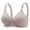 Gray, variant on Womens Seamless Bra No Underwire Buttery Soft Wireless Sports Gym Support Comfort Padded Underwear